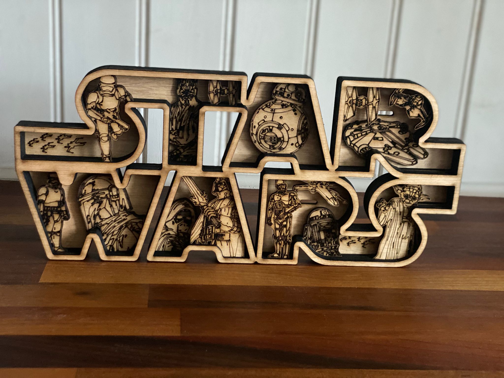 Layered Wooden Ornaments - Festive personalised décor for holiday homes and gifting thumbnail 15