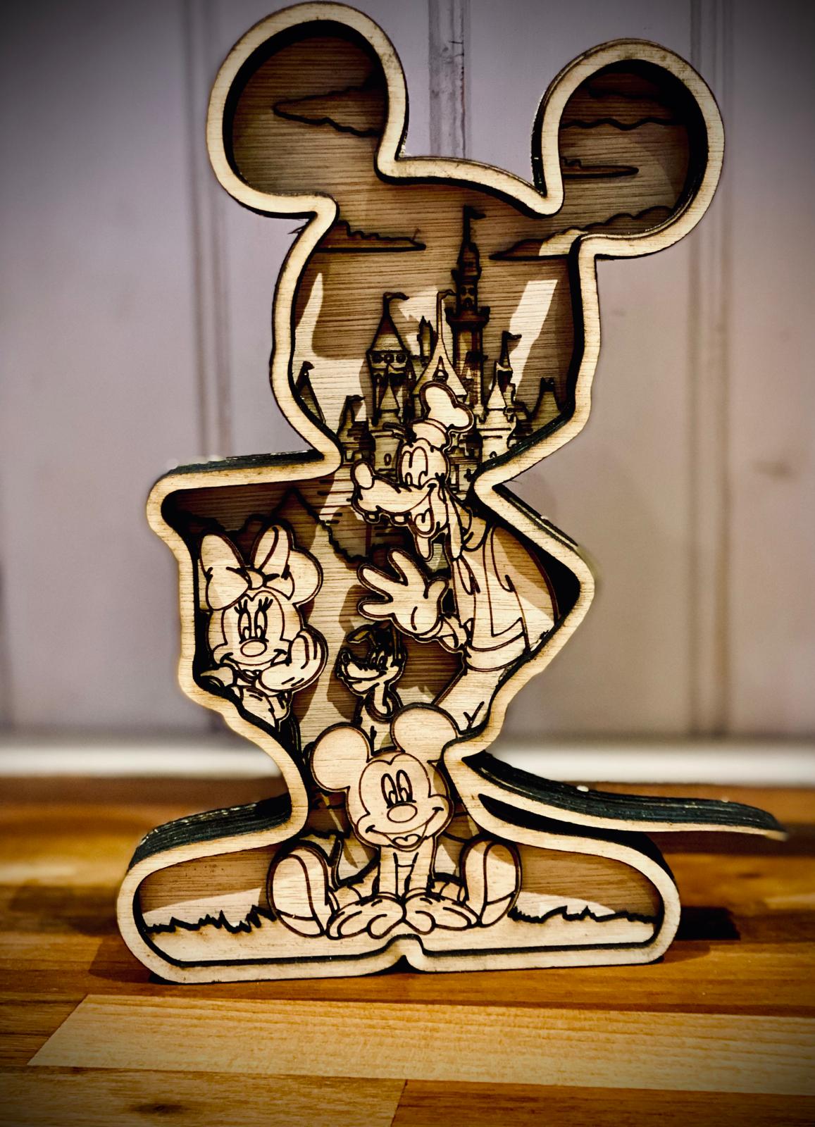 Layered Wooden Ornaments - Festive personalised décor for holiday homes and gifting thumbnail 2